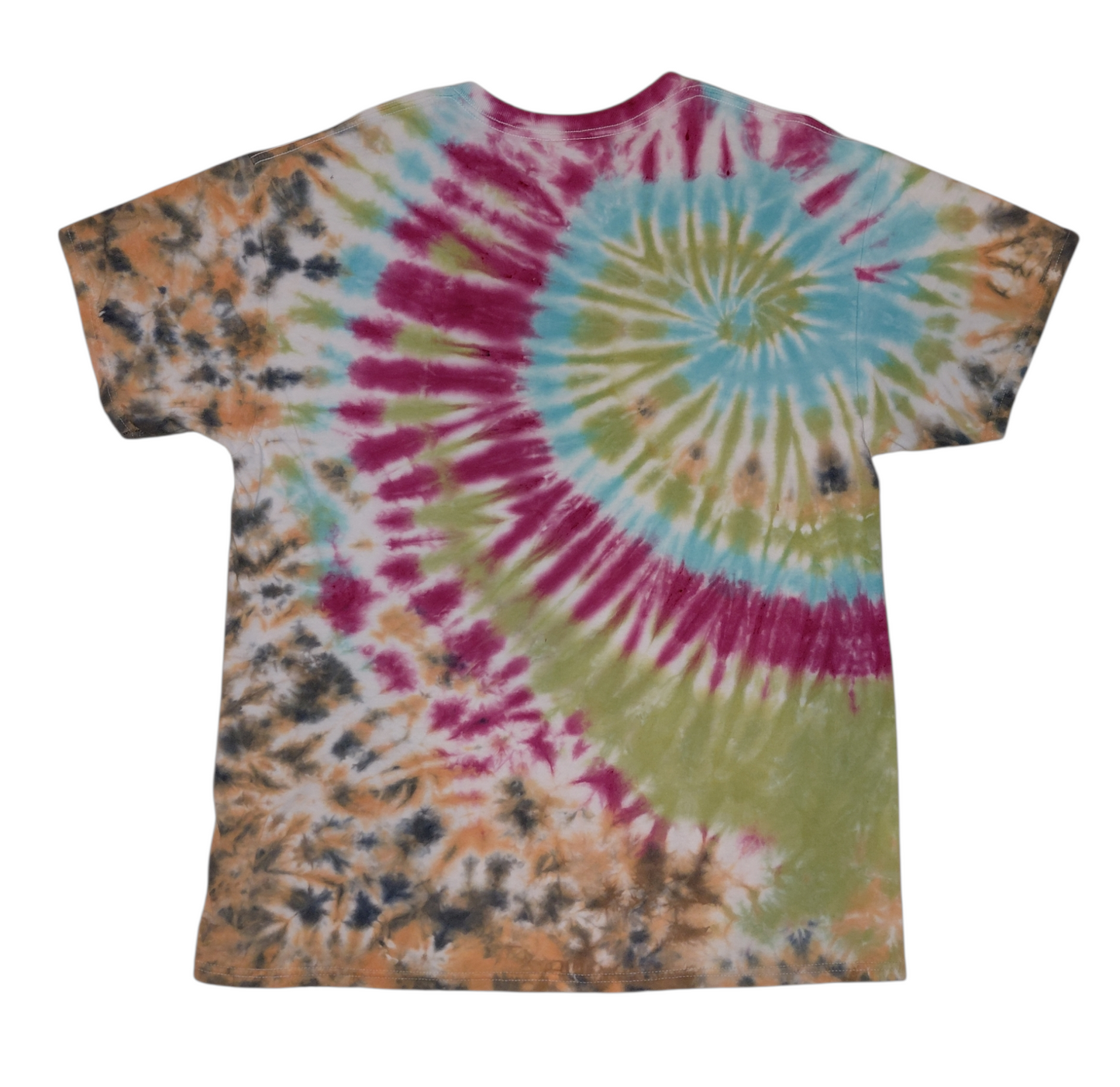 Large Spiral/Crinkle Tiedye Tshirt