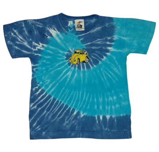 Kids Medium VW Beetle Tiedye
