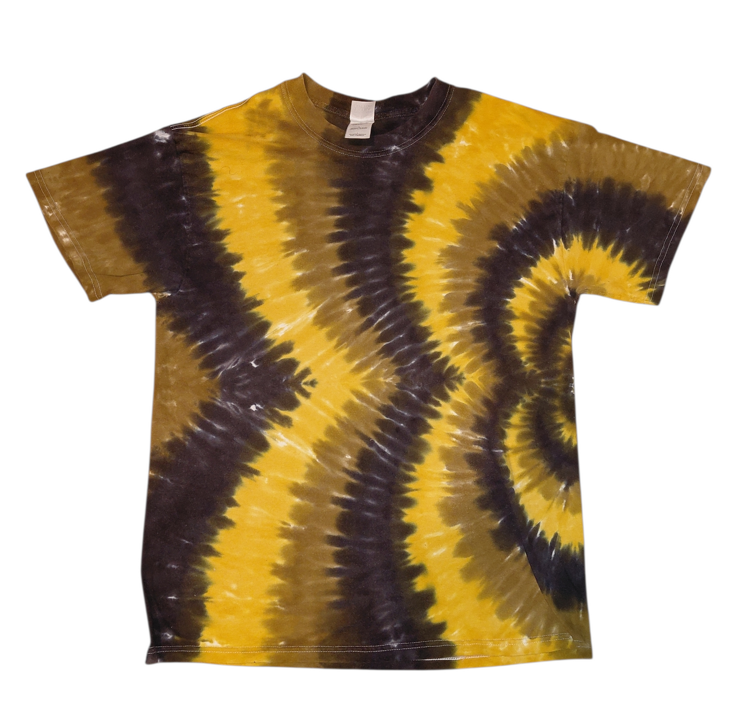 Large Black/Yellow Tiedye Tshirt