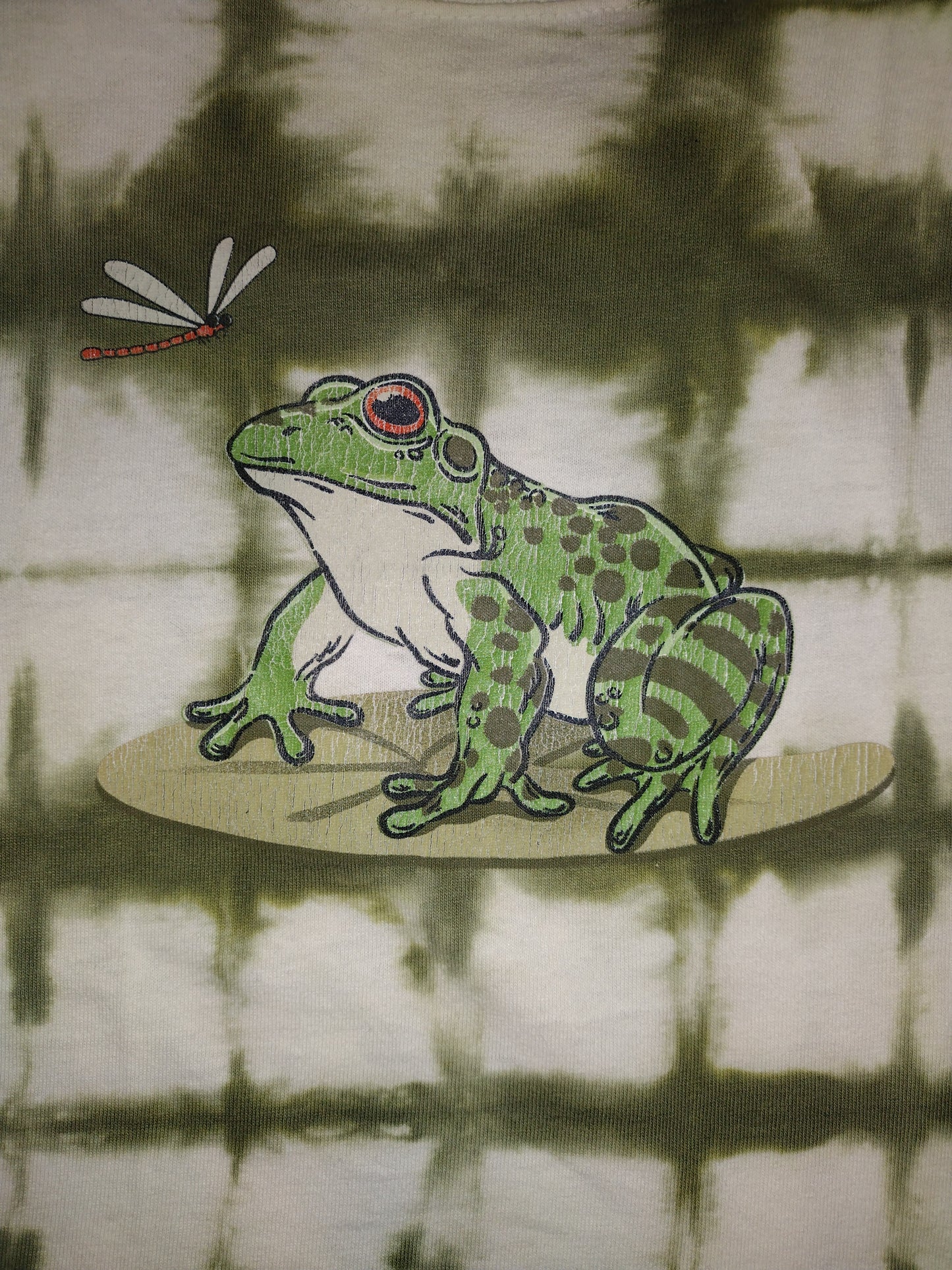 Kids 7x Frog Tiedye Tshirt