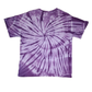 Large Purple Spiral Tiedye