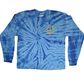 XL Long Sleeve Blue Tiedye