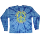XL Long Sleeve Blue Tiedye