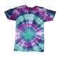 Medium Magenta and Teal Tiedye